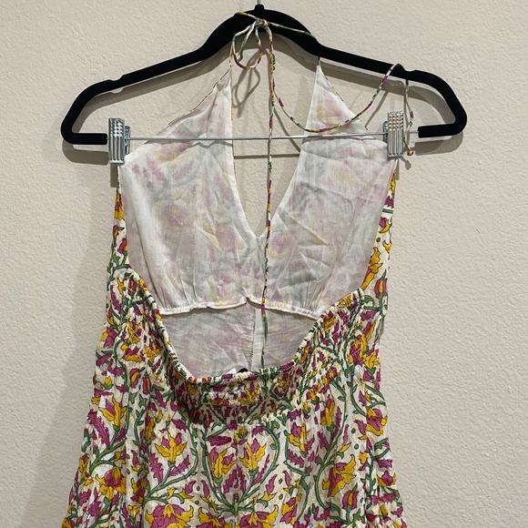 ASH & EDEN NUULY HALTER MIDI DRESS sz Medium - Picture 9 of 10